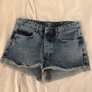 Ksubi Blue Denim Jean Shorts